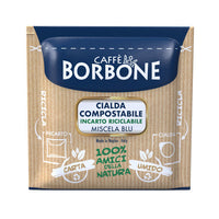 Cialde ESE 44 mm Caffè Borbone miscela BLU COMPOSTABILE INCARTO RICICLABILE - Coffee Break Shop