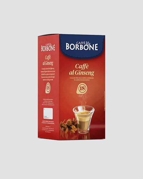 18 Cialde Caffè al Ginseng ESE 44mm Caffè Borbone - Coffee Break Shop