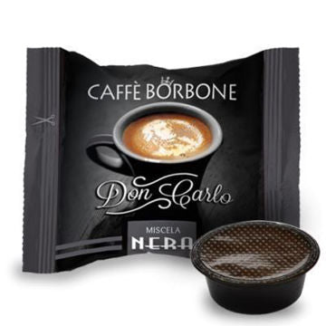 BORBONE CAPSULE DON CARLO NERA 50 - 100 PZ - Coffee Break Shop