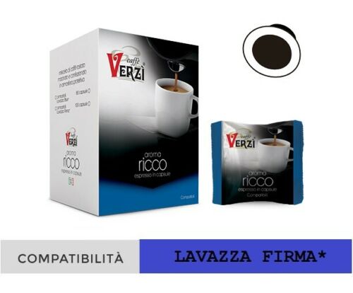 VERZI CAFFè CAPSULA COMPATIBILE LAVAZZA FIRMA 80 PZ AROMA RICCO - Coffee Break Shop