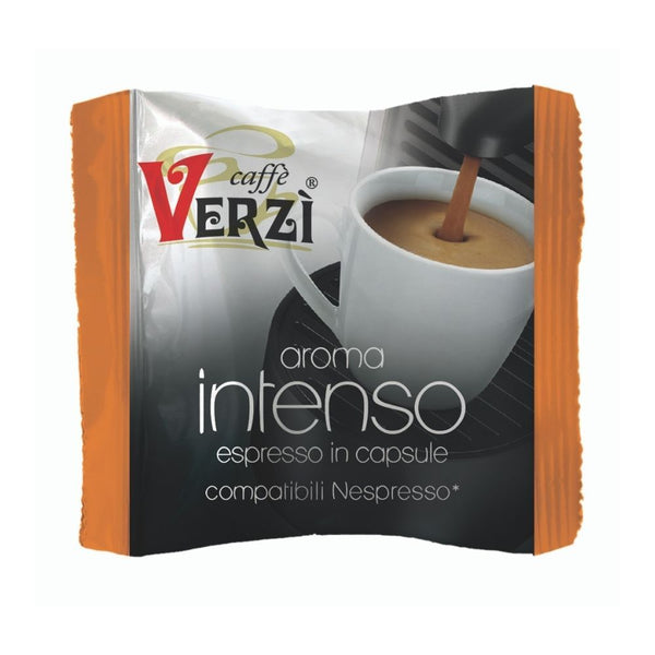 VERZI CAFFè CAPSULE NESPRESSO COMPATIBILI 100 PZ - MISCELA AROMA INTENSO - Coffee Break Shop