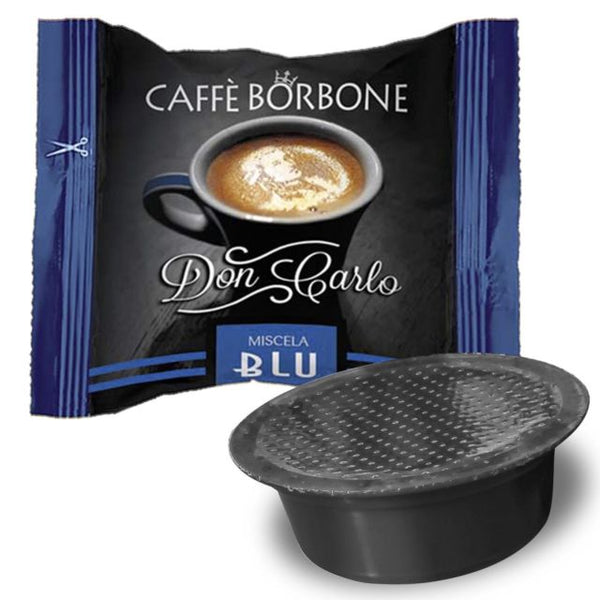 BORBONE CAPSULE DON CARLO MISCELA BLU 50 - 100 PZ - Coffee Break Shop